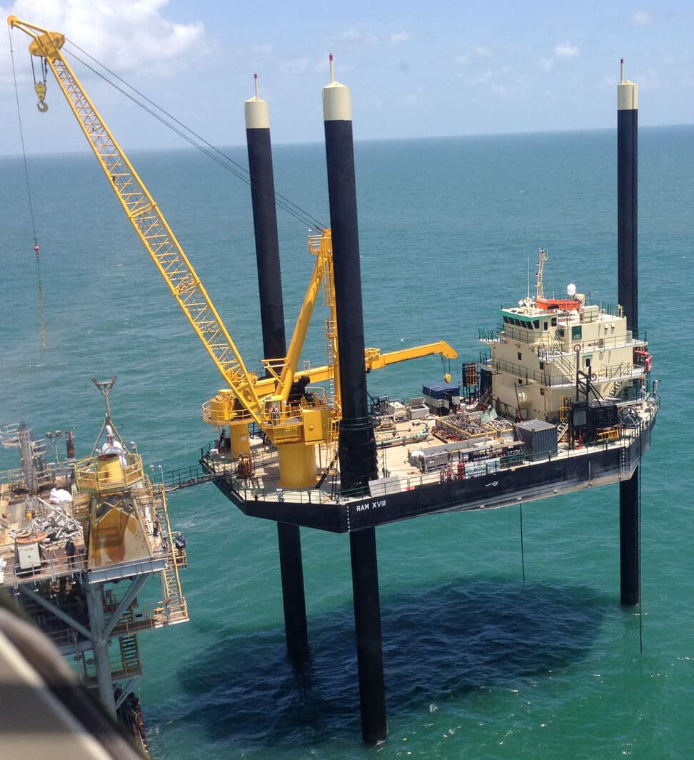 Offshore Oil Rig Platform