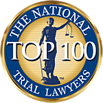 The National Top 100 Trial Lawyers Badge