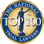 The National Top 100 Trial Lawyers Badge